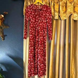 Floral Free People Maxi Dress